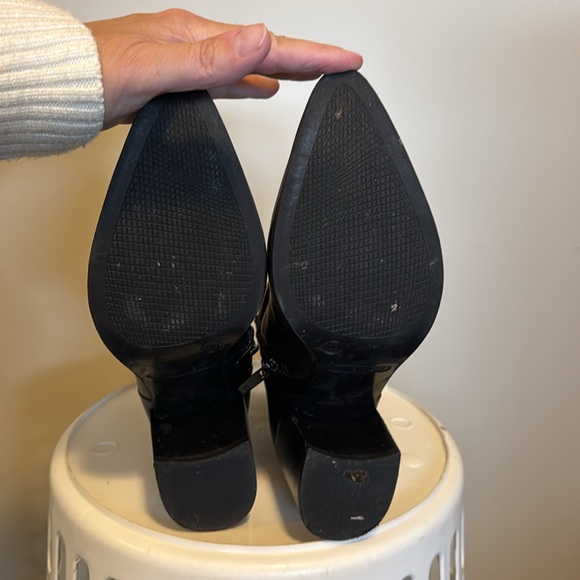 Nine West block heel leather boot - Picture 5 of 6